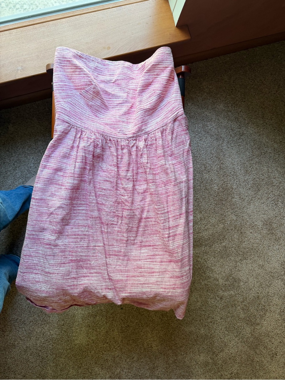 Banana Republic Pink Strapless Sundress
